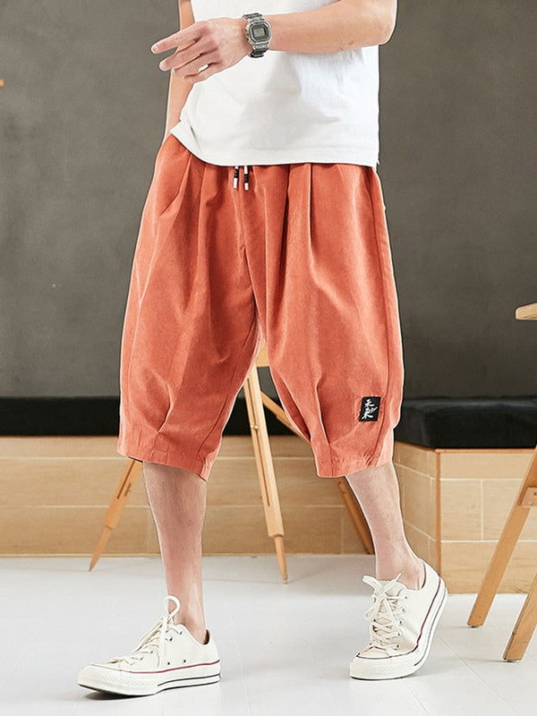Below-Knee Relaxed Shorts