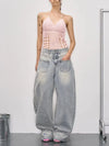 Chic High-Rise Relaxed Metro Denim