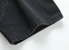 Vintage Baggy Western Baskılı Jean Pantolon, arka görünüm — Navra Wear