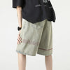 Hardware Splice Ripped Shorts