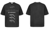 Punk Rock Baskılı Tişört, detay görünüm — Navra Wear