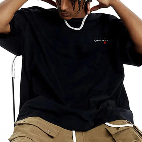 Throwback Now-Style Short-Sleeved Letters T-Shirt alternatif görünüm
