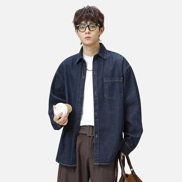Raw Denim Washed Tokyo Vintage Top