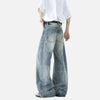 Durable Slightly Bell Western Style Bell Leg Denim