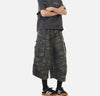 Woodland Timeless Cropped Utility Denim Shorts