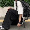 Cotton Ease Straight Wide-Leg