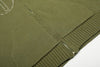 Cold Jacquard Knit Hood Sweatshirt