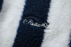 Classic Striped Sherpa Jacket