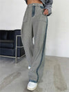 Colorblock Designer Relaxed High-Rise Denim