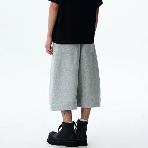 Stylish High Quality Plain Casual Denim Shorts alternatif görünüm