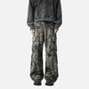 2000s Leaf Print Woodland Casual Pants