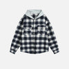 Oversize Ekose Gömlek, kombin görünüm — Navra Wear