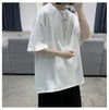 Sade Oversize Tişört, model üzerinde — Navra Wear