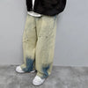Metro Heritage Batik Relaxed Bell Leg Denim
