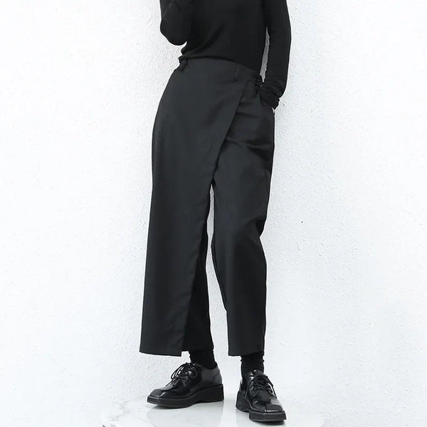 Midnight Asymmetric Trousers