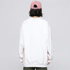 Çiçek Desenli Sweatshirt, yakın çekim — Navra Wear