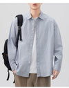 Mens Stripe Classic Casual Top