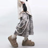 Stylish Faded Chill Fit Cropped Denim Shorts