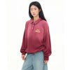 Red Script Comfortable Sweatshirt