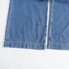 Versatile Tie-Up High-Rise Denim