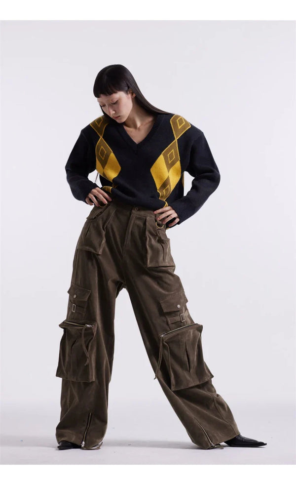 Premium Faux Leather Street Pants alternatif görünüm
