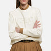 Pearl Neck Winter Sweatshirt