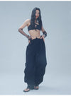 Band Waist Dance Trousers