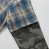 Camo Splice Urban Button Long Shirt