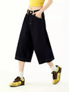 2000s Kidcore Checkered Pocket Timeless Denim Shorts