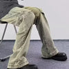 Metro Faded Urban Beat Bell Leg Relaxed Denim