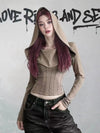 Hoodied Wasteland Dune T-Shirt