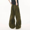Contrast Green Relaxed Classic Bell Leg Denim