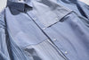 Oversize Patchwork Gömlek, önden görünüm — Navra Wear