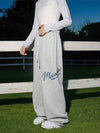 Wide Leg Hip-Hop Baskılı Jogger, detay görünüm — Navra Wear