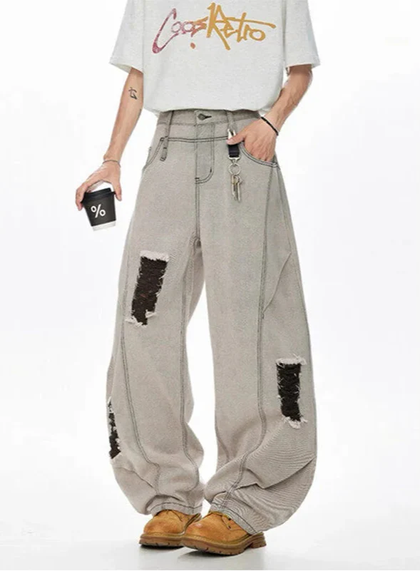 Signature Metro Oversized 2000s Style Relaxed Denim alternatif görünüm