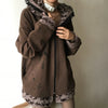 Dark Cat Ear Faded Grunge Sweatshirt