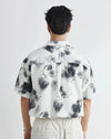 Mens Hawaiian Bloom Trendy Button Top