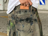 Baggy Grafiti Baskılı Jean Pantolon, kombin görünüm — Navra Wear