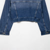 Elevated Classic Faux Fur Collar Denim Jacket
