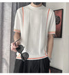 Heritage Soft-Touch Plaid Everyday Short Sleeve Knit T-Shirt