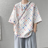 Big-Silhouette Bright-Days Color Blocks T-Shirt