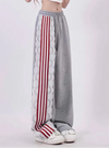 Düz Kesim Beli Lastikli Jogger, detay görünüm — Navra Wear
