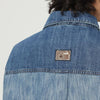 Splice Denim Premium Casual Long Shirt