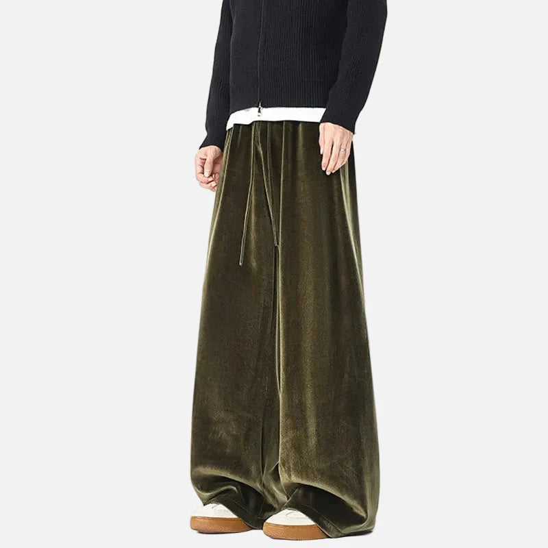 Wide Leg Jogger, önden görünüm — Navra Wear