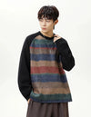 Bisiklet Yaka Sweatshirt, yakın çekim — Navra Wear