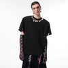 Urban-Edge Curated Sequin Fragment Short Sleeve T-Shirt