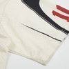 Sport Spliced Jersey Visual V-neck Collar T-Shirt