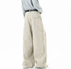 Wide Leg Çizgili Pantolon, kombin görünüm — Navra Wear