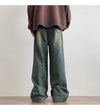 Heritage Blue Wide Legged Denim