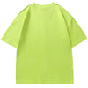 Comfortable Fresh-Wave Print Oversized Short Sleeve T-Shirt